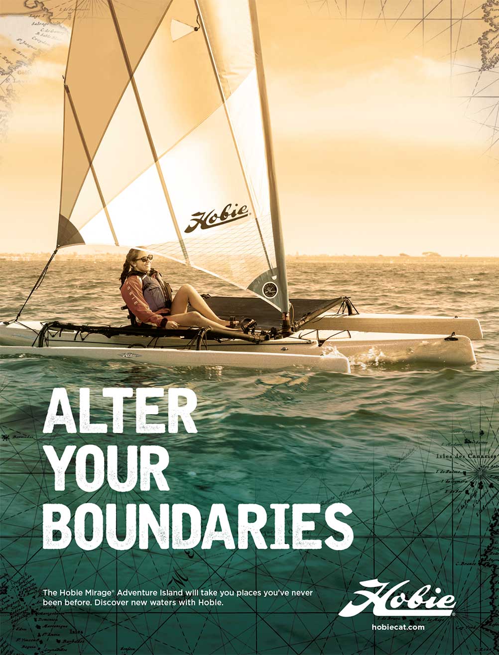 Hobie Ad by Bob Burks