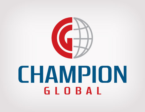 Champion Global logo by Bob Burks