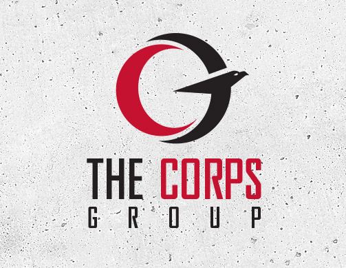 Corps Group logo by Bob Burks