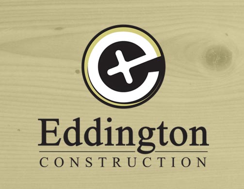 Eddington Construction logo by Bob Burks