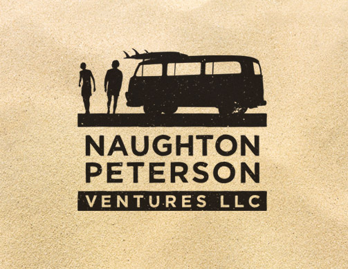 Naughton Peterson logo by Bob Burks