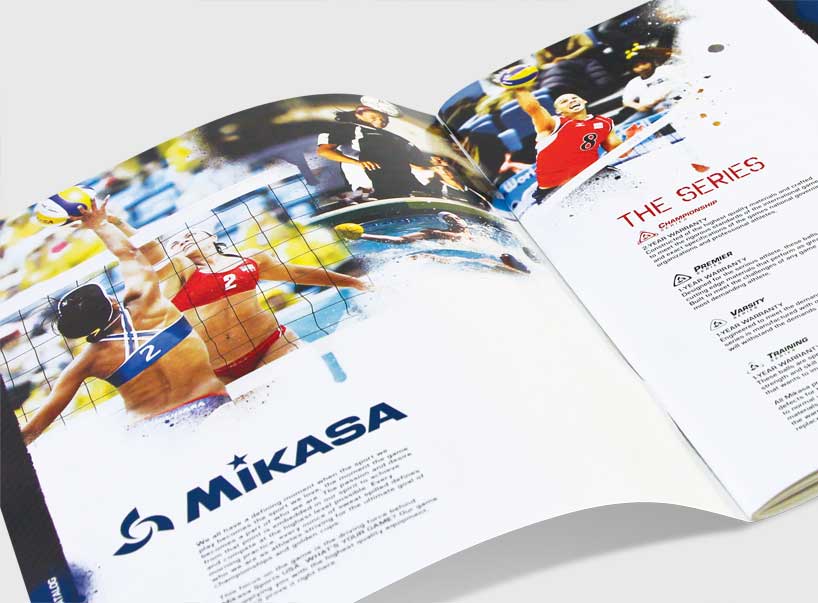 Mikasa Catalog design by Bob Burks