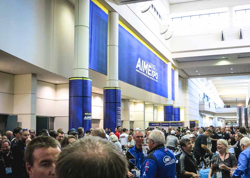 AIMExpo inside signs