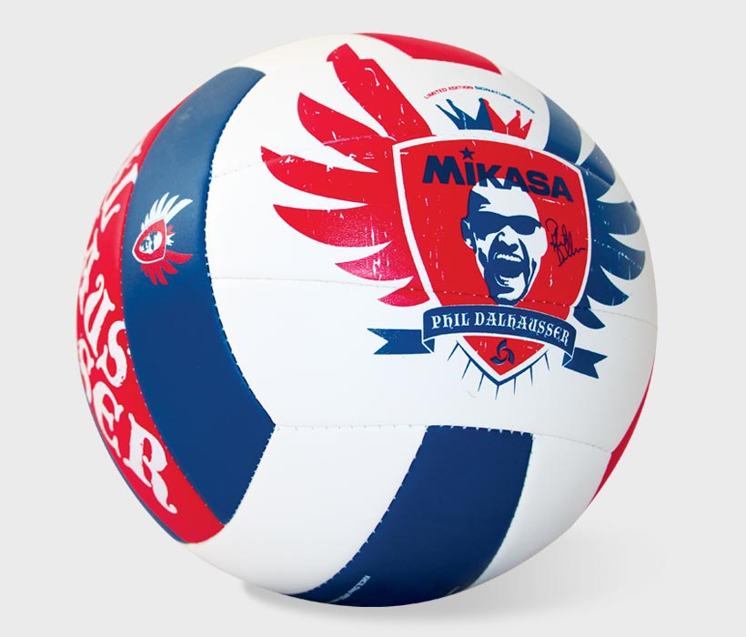 Phil Dalhausser Ball Design by Bob Burks